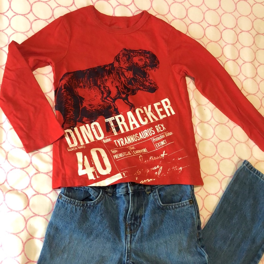Bundle! Size 6 Longsleeves Shirt & Bootcut Jeans